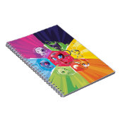 Colorful Kwamis Notizblock (Rechte Seite)