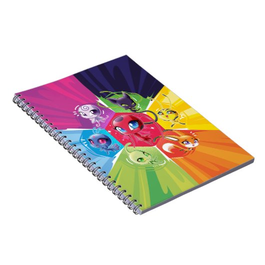 Colorful Kwamis Notizblock (Rechte Seite)