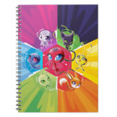 Colorful Kwamis Notizblock (Vorderseite)