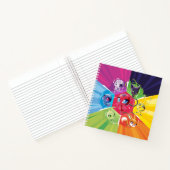 Colorful Kwamis Notizblock (Innenseite)