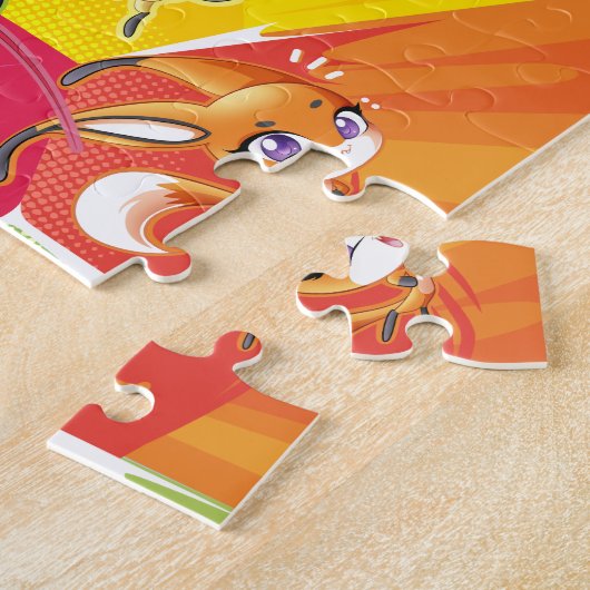 Colorful Kwamis Puzzle (Seite)