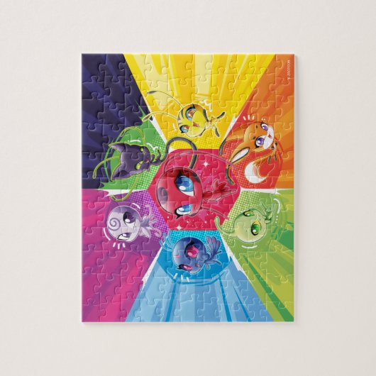Colorful Kwamis Puzzle (Vertikal)