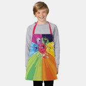 Colorful Kwamis Schürze (Getragen)