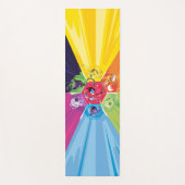 Colorful Kwamis Yogamatte (Vorderseite)