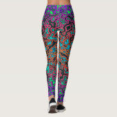 Colorful Labyrinth♥ Leggings (Rückseite)