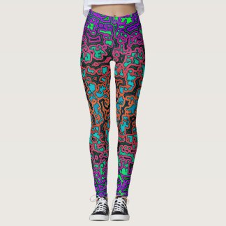 Colorful Labyrinth♥ Leggings