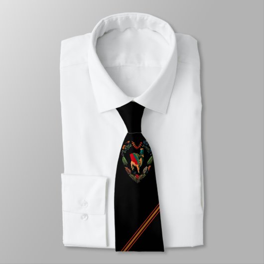 Colorful Lamassu Neck Tie Krawatte (Gebunden)