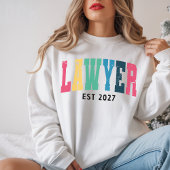 Colorful Lawyer Custom Shirt for Law Students