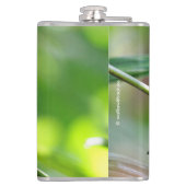 Colorful Leiothrix / Pekin Robin Songbird Flachmann (Rückseite)