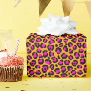 Colorful Leopard Print Wrapping Paper Geschenkpapier