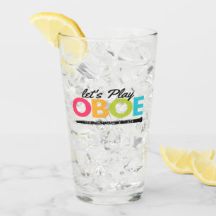 Colorful Let's Play Oboe Musician Oboist Kaffee M Glas