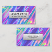Colorful Liquid Business Card Visitenkarte (Vorne/Hinten)