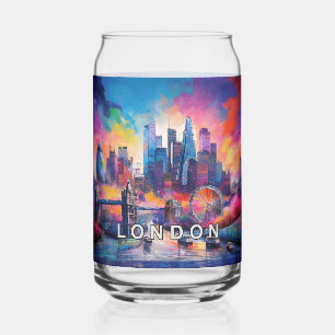 Colorful London Skyline Dosenglas
