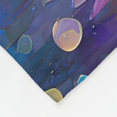 Colorful Lotus Flowers Blossoming in the Snow Fleecedecke (Ecke)