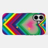 Colorful Love Phone Case (Rückseite (Horizontal))