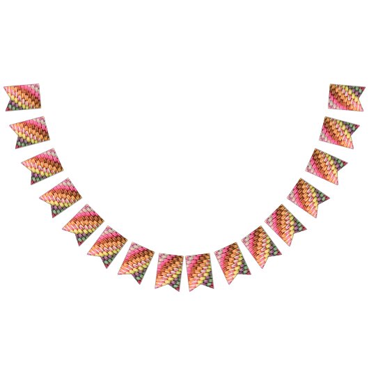 Colorful Macaroons Wimpelkette (Alle)