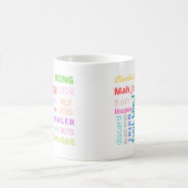 Colorful Mah Jongg Tasse (Mittel)