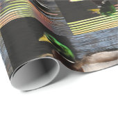 Colorful Mallard Duck Water Reflektionen Geschenkpapier (Rolleneckpunkt)