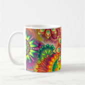 Colorful Mandala Coffee Mag Kaffeetasse (Links)