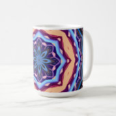 Colorful Mandala Kaffeetasse (VorderseiteRechts)