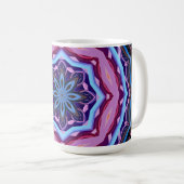 Colorful Mandala Kaffeetasse (VorderseiteRechts)