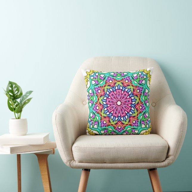 Colorful Mandala Kissen (Stuhl )