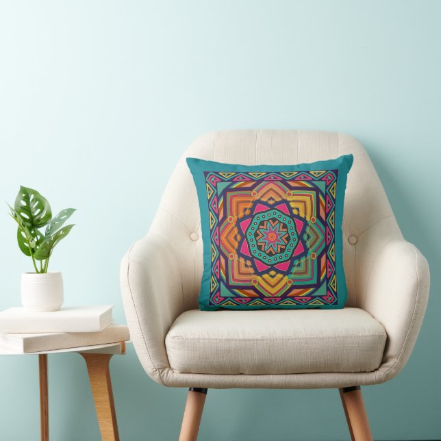 Colorful Mandala Kissen (Stuhl )