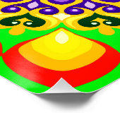 Colorful Mandala Poster (Ecke)