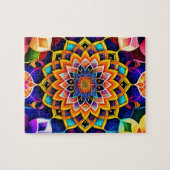 Colorful Mandala Puzzle (Horizontal)
