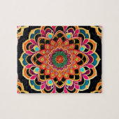 Colorful Mandala Puzzle (Horizontal)