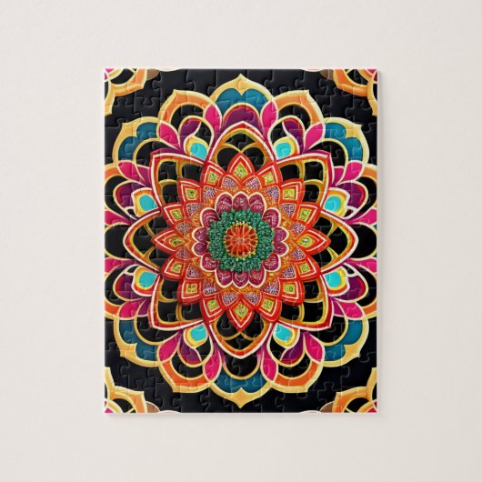 Colorful Mandala Puzzle (Vertikal)