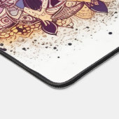 Colorful Mandala Schreibtischunterlage (Ecke)