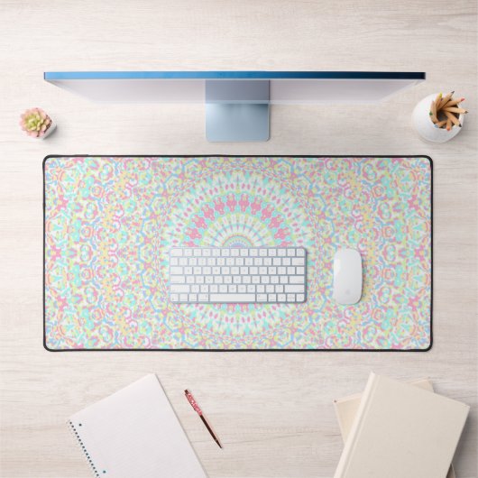 Colorful Mandala Schreibtischunterlage (Büro 1)