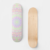 Colorful Mandala Skateboard (Vorderseite)
