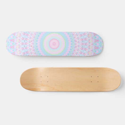 Colorful Mandala Skateboard (Horizontal)