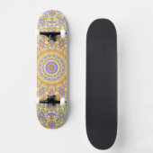 Colorful Mandala Skateboard (Vorderseite)