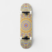 Colorful Mandala Skateboard (Vorderseite)