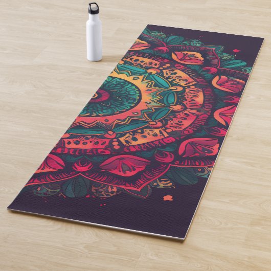 Colorful Mandala Yogamatte (Beispiel)
