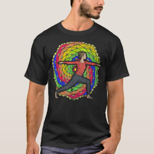 Colorful Mandala Zen Buddhist Yogi Spiritual Medit T-Shirt
