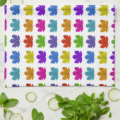 Colorful maple leaves geschirrtuch (Gefaltet)
