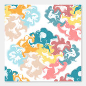 Colorful Marble Swirl Pattern Tapete (Vorderseite)