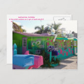 Colorful Matlacha Pine Island Florida Postkarte (Vorne/Hinten)