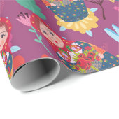 Colorful Matreshka Geschenkpapier (Rolleneckpunkt)