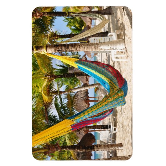 Colorful Maymock Cozumel Mexico Flex Magnet (Vertikal)