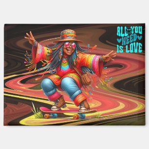 Colorful-Me Hippie Chic Alles, was Sie brauchen Ma Magnet