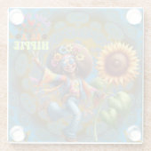 Colorful-Me Hippie Chic Behalt Calm Untersetzer (Rückseite)