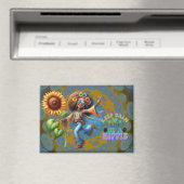 Colorful-Me Hippie Chic Behielt Calm Magnet (In Situ (Geschirrspüler))