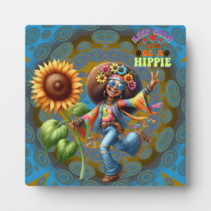 Colorful Me Hippie Chic Calm Plaque mit Easel Fotoplatte