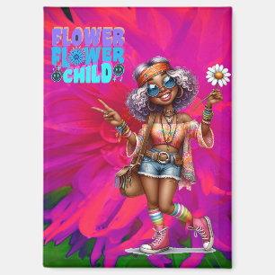 Colorful-Me Hippie Chic Magnet