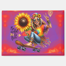 Colorful-Me Hippie Chic Wild Magnet